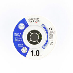 سلك نحاس CU / PVC شعر 1 مم شعر 1 مم