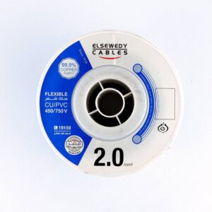 سلك نحاس CU / PVC شعر 2 مم شعر 2 مم