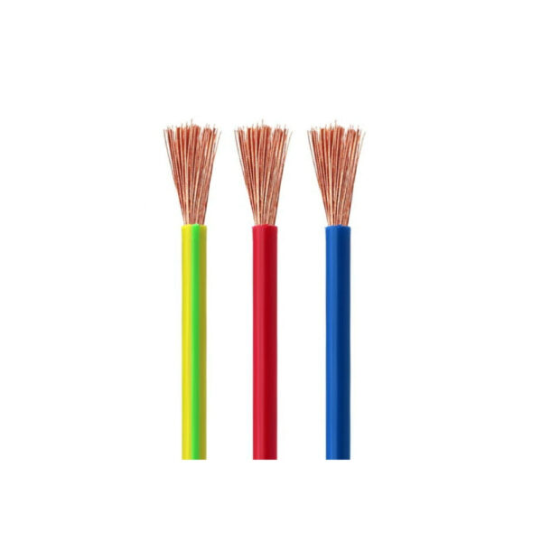 سلك نحاس شعر pvc جهد450/750قطاع 25 مم